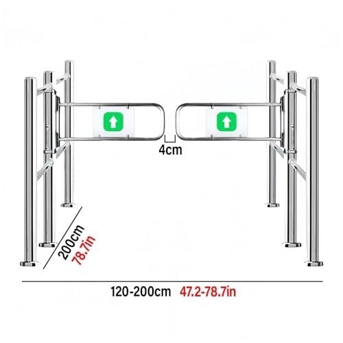 Automatic Closing Swing Gate One-Way Open Safe Door Safety gate
