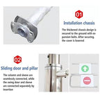 Automatic Closing Swing Gate One-Way Open Safe Door Safety gate