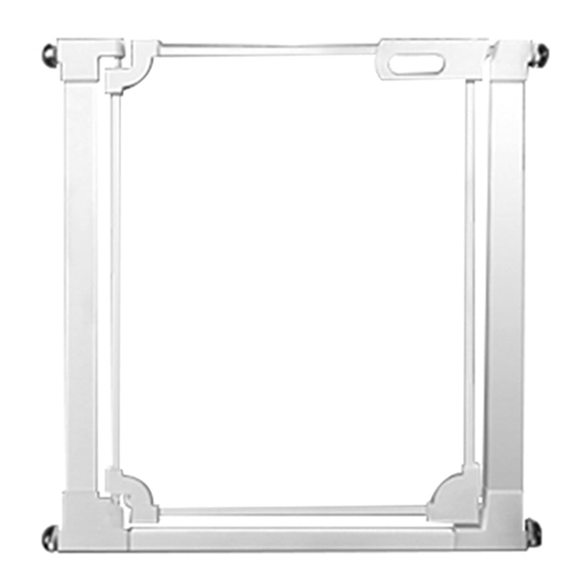 Acrylic Pet Gate for Dogs Clear Safety Gate with Wall Protectors Auto Close Hold Open Guardrail for Stairs Doorways and House Easy Install 85 96.9 x 77cm