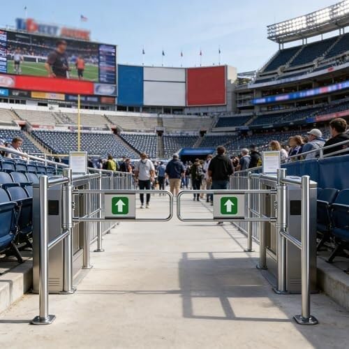 Automatic Closing Swing Gate One-Way Open Safe Door Safety gate