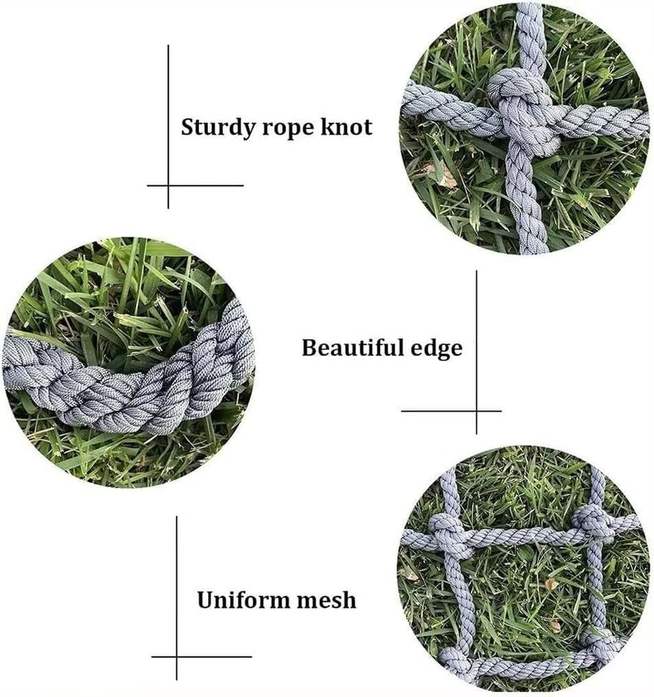 Kids Climbing Safety Net for Stairs Balcony & PlaygroundFall Protection Mesh for Indoor & Outdoor Garden FencingDurable Safety Netting for Kids