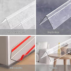8ft Self-Adhesive Wall Corner Protector, 90° Edge Molding Bumper