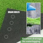 7FT x 62FT Artificial Turf 1.38inch Simulated Synthetic Fake Grass with Drainage Holes, Reusable Grass Urinal for Dogs, Backyard Lawn Rug Doormat Decorations, Custom