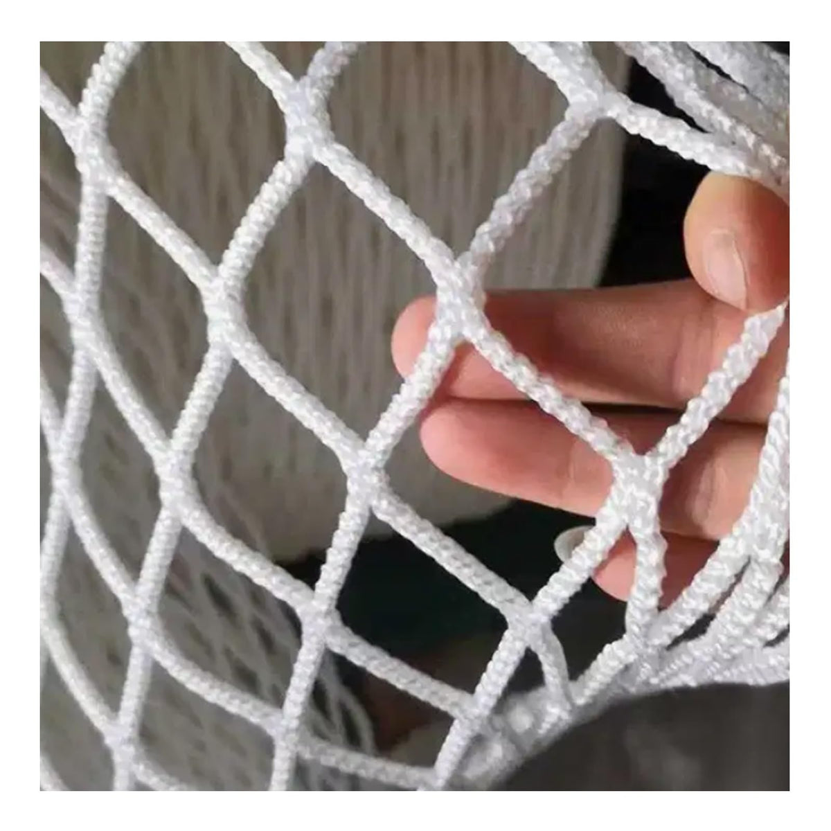 Durable Outdoor Climbing Safety Net for Kids - Rope Netting for Playground, Patio & Balcony Protection (1.2x4m/4x13ft) - Ideal for Safe Playtime
