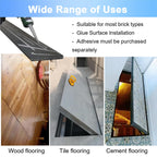 Flush Floor Cellar Gate with Hinged, Invisible Trap Door for Wood Flooring, Interior Crawl Space Access Panel for Home Renovation(60X29in/1520X740mm)