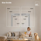 Art Remedy Dog Glam Cover Framed Acrylic Print Fashion Wall Art, Black Frame, 30 x 45, Set of 2