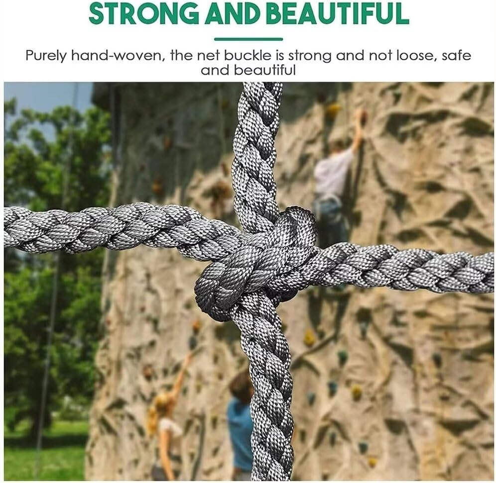 Kids Climbing Safety Net for Stairs Balcony & PlaygroundFall Protection Mesh for Indoor & Outdoor Garden FencingDurable Safety Netting for Kids