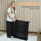 199" Extra Wide Baby Gate, Play Yard Child Safety Gate, Dog Gates with Auto-Close Door, Double Locking System for The House Doorways, Fireplace, Kitchen, 8-Panels, 30" Tall