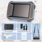 2026 Veterinary Ultrasound Machine for Pregnancy 5.7” HD Display Beginner Vet Handheld Scanner for Cattle, Horse, Pigs, Sheep, Cats, Dogs, Rabbit, Fish