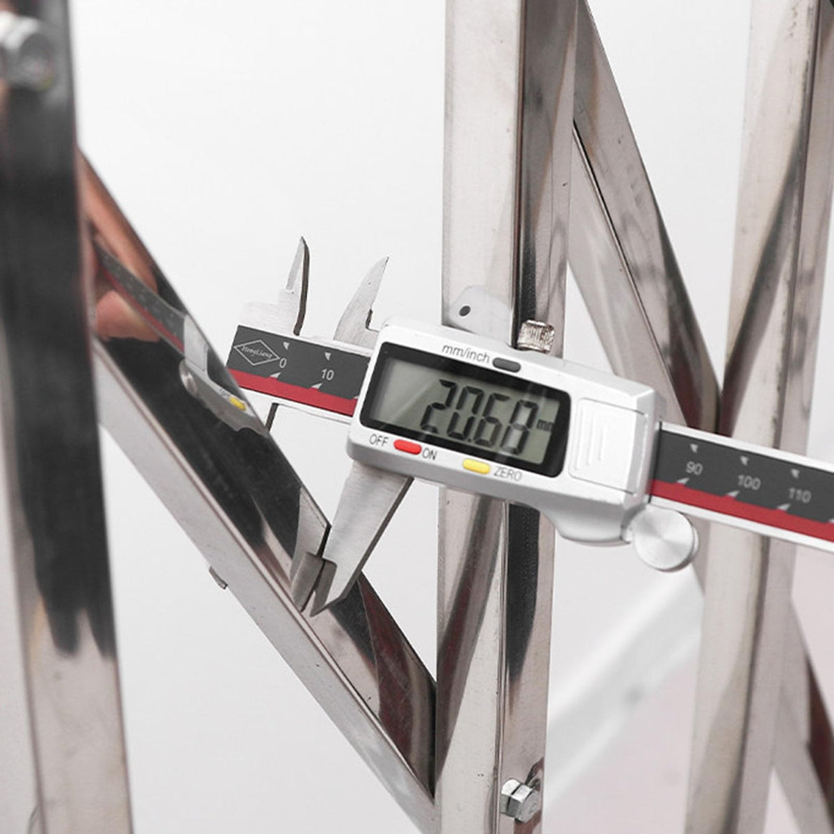 Stainless Steel Accordion Gate, Retractable Double-Opening Barrier