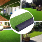 Artificial Grass for Dogs Indoor Outdoor Rug Carpet Customized Sizes Fake Grass for Pets, Realistic Artificial Turf Rug for Patio, Blade Height 1.38 Inch 11Feet X 38Feet