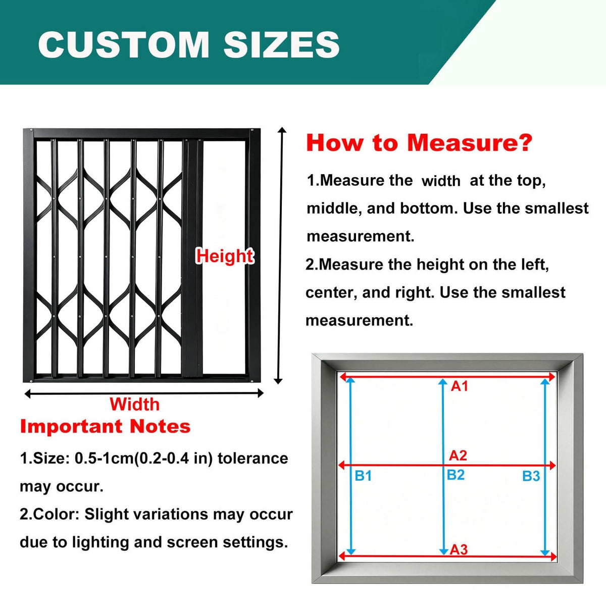 Kitchen Child Security Retractable Window/Gate Bar