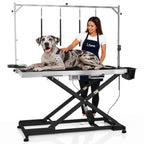 49" Professional Electric Dog Grooming Table, 304 Steel, Heavy Duty