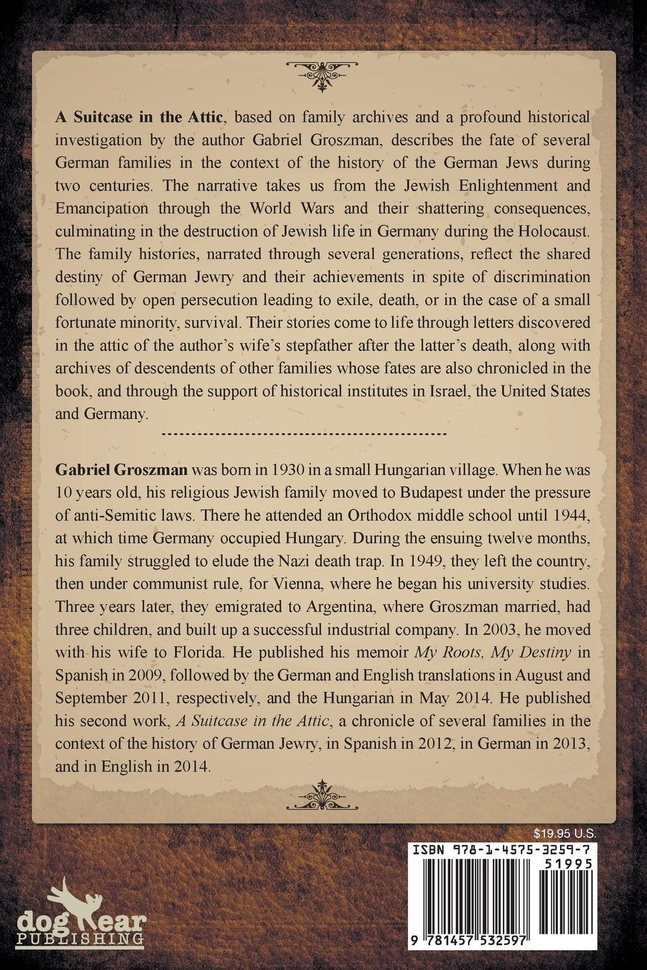 A Suitcase in the Attic: The ascent and demise of the Uffenheimers and other Jewish families in Southwest Germany 1730 – 1945