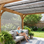 90% Shading Rate 49x56 FT Gray Shade Cloth,UV Resistant Durable Mesh Tarp with Grommets&Reinforced Edges, Shade Net Using for Plants Cover, Greenhouse, Dog Kennel, Patio, Chicken House