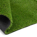 Artificial Synthetic Grass Turf 10FTx42FT(420 Square FT) 0.8" Pile Height Indoor Outdoor Pet Dog Fake Grass Turf with Drainage Holes for Garden Backyard Balcony Patio Landscape Lawn