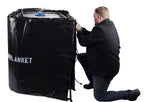 Powerblanket TH275 Insulated IBC Storage Tote Heater, 1440W with Adjustable Thermostat Controller, Fits 275-Gallon Containers, Black (Pack of 2)